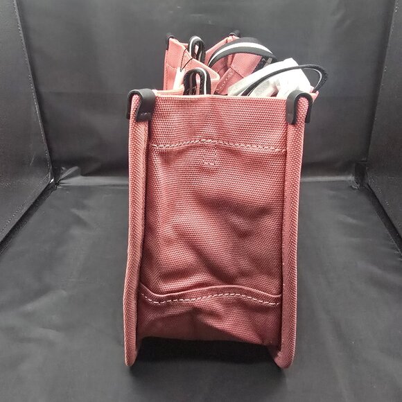 Marc Jacobs Medium Logo Canvas Tote Bag / H050M06FA21-668 Dusty Rose - Picture 3 of 9